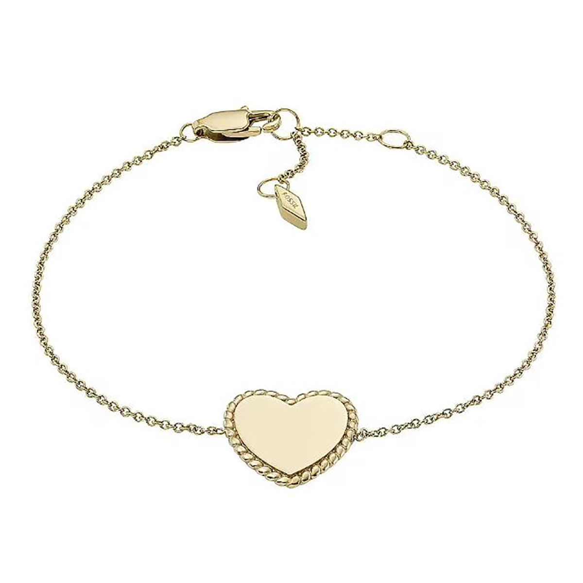 Fossil Bracciale donna con ciondolo cuore Fossil Drew JF04361710