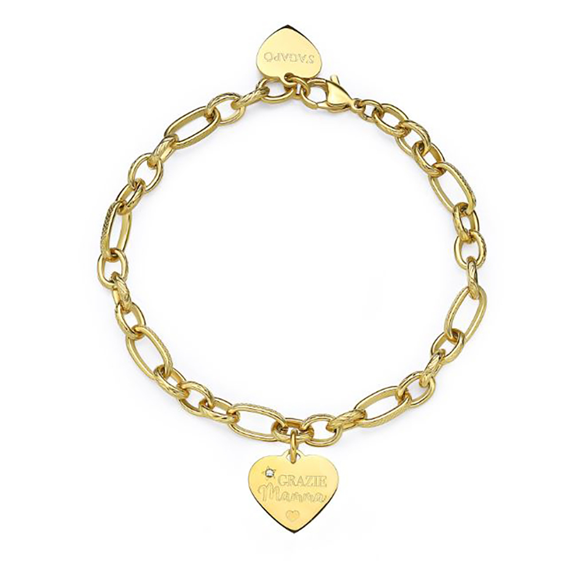 S'agapò Bracciale donna con pendente S'agapò Be My Family SBY016