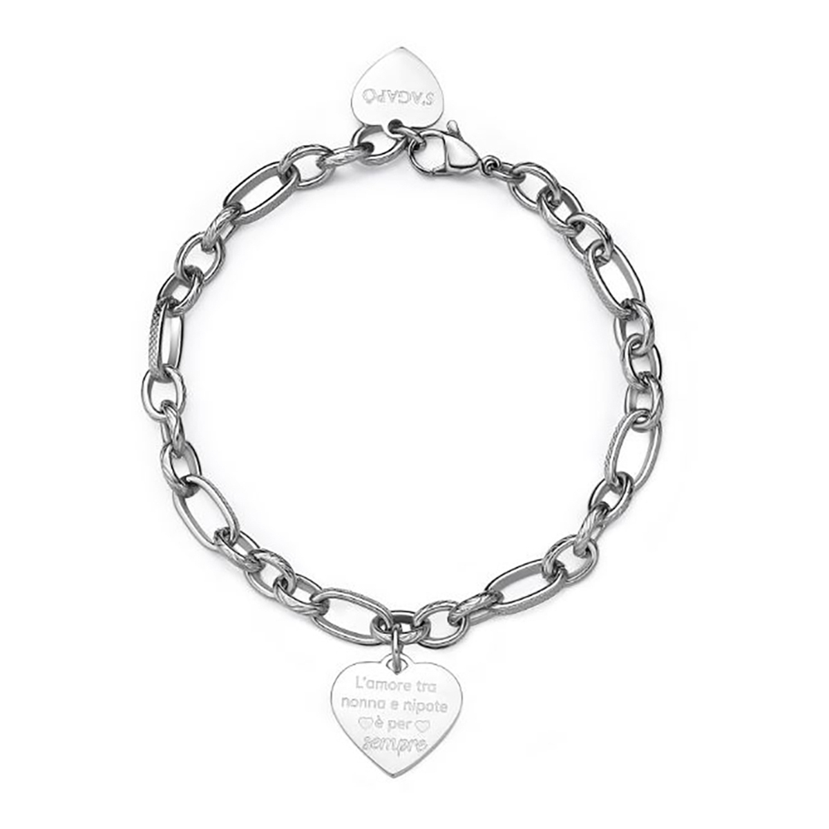 S'agapò Bracciale donna con pendente S'agapò Be My Family SBY019