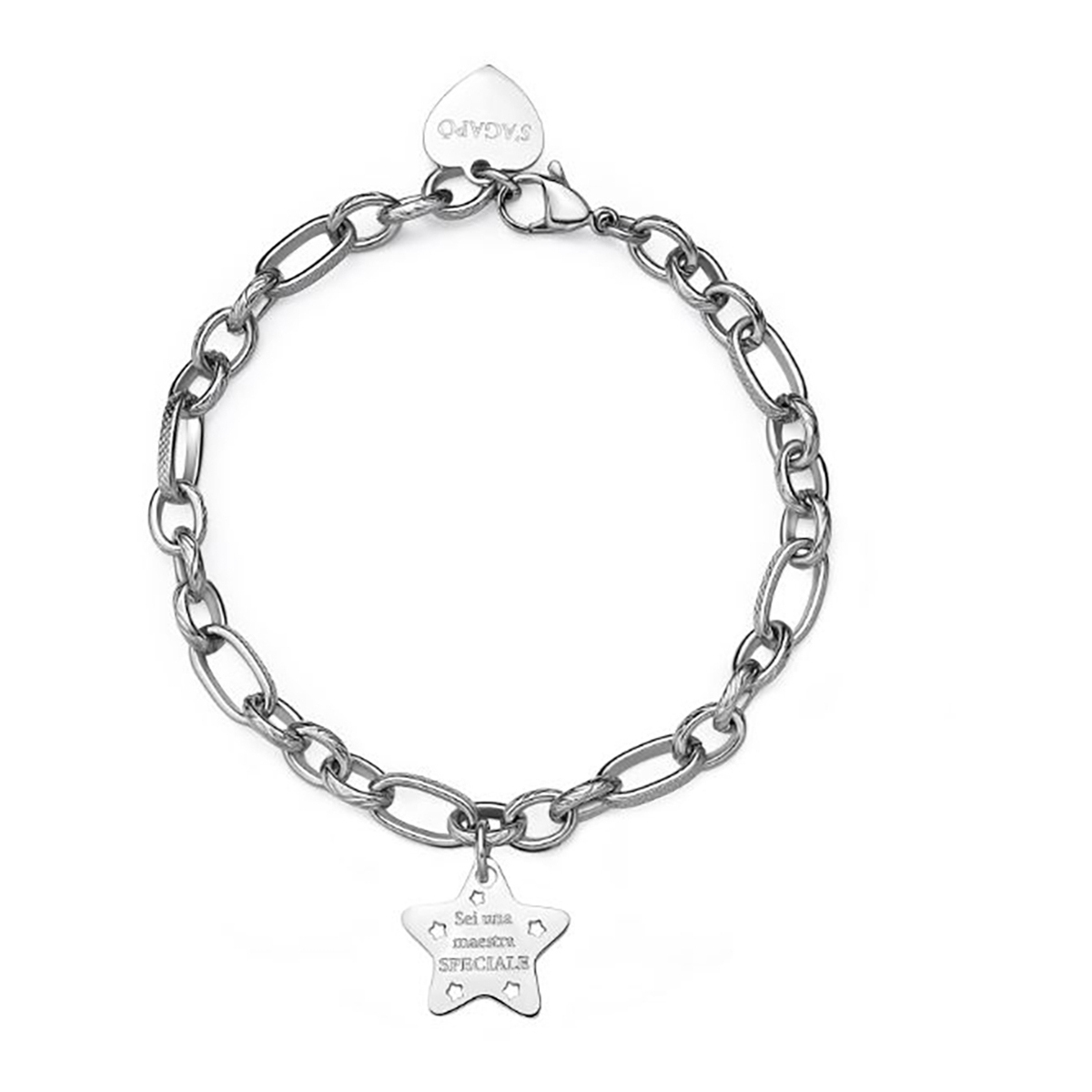 S'agapò Bracciale donna con pendente S'agapò Be My Family SBY026