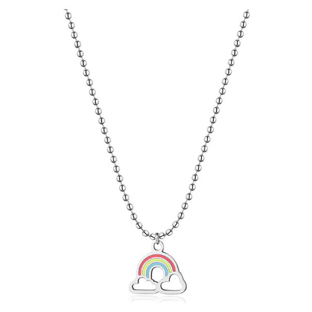 S'agapò Collana con pendente arcobaleno S'agapò Smile  SSM001