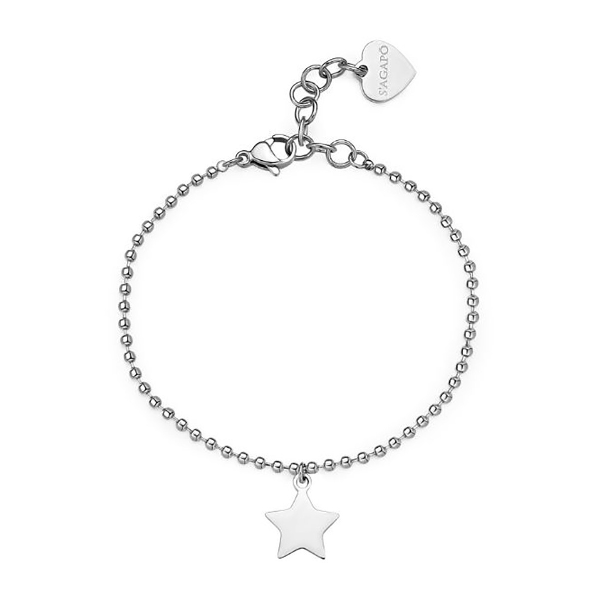 S'agapò Bracciale con pendente stella S'agapò Smile SSM013