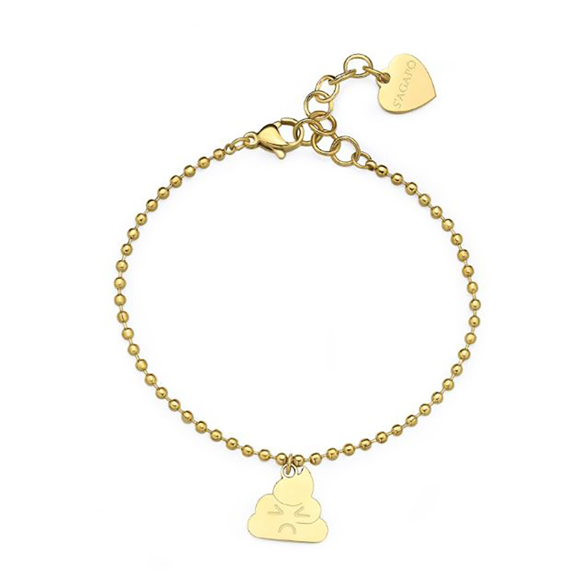 S'agapò Bracciale con pendente smile S'agapò Smile SSM019