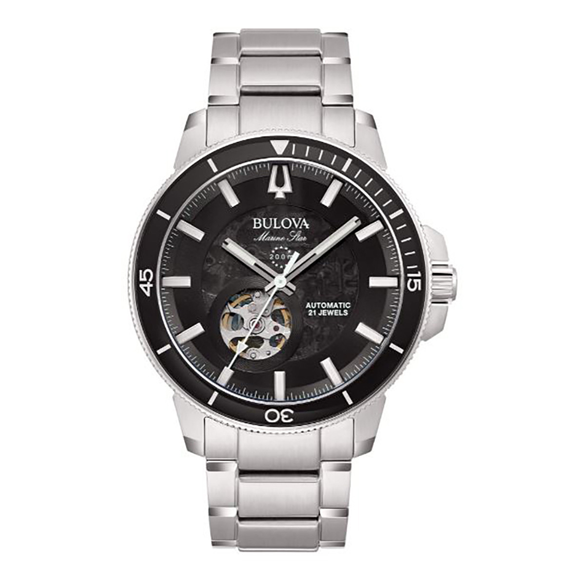 Bulova Orologio automatico Bulova Marine Stare  96A290