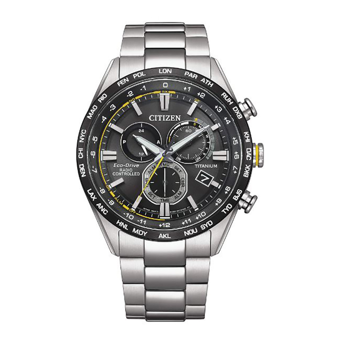 Citizen Orologio Super Titanio Citizen Radiocontrollato CB5947-80E