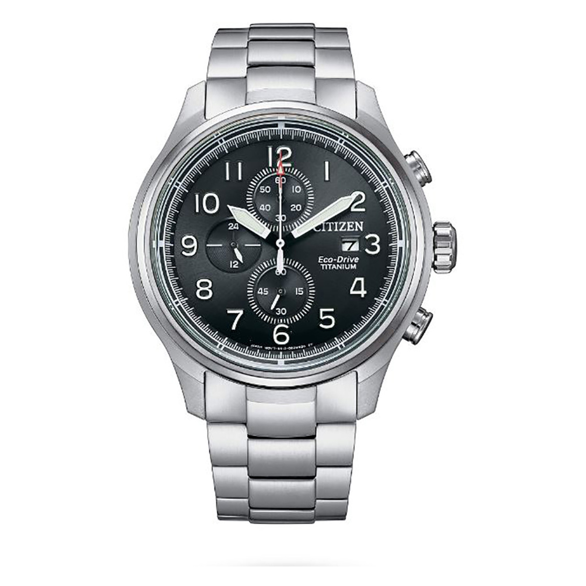 Citizen Orologio cronografo uomo Citizen Super Titanium CA0810-88X