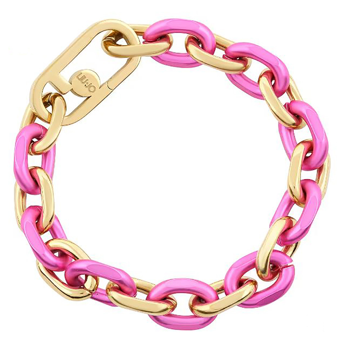 Liu-jo Bracciale donna a catena rosa Liujo Funny Colors LJ1918