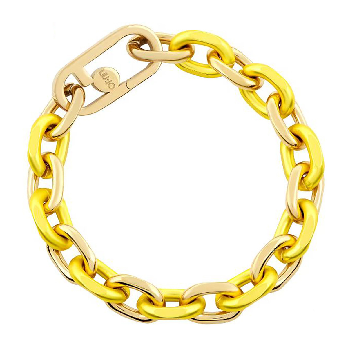 Liu-jo Bracciale donna a catena gialla Liujo Funny Colors LJ1922