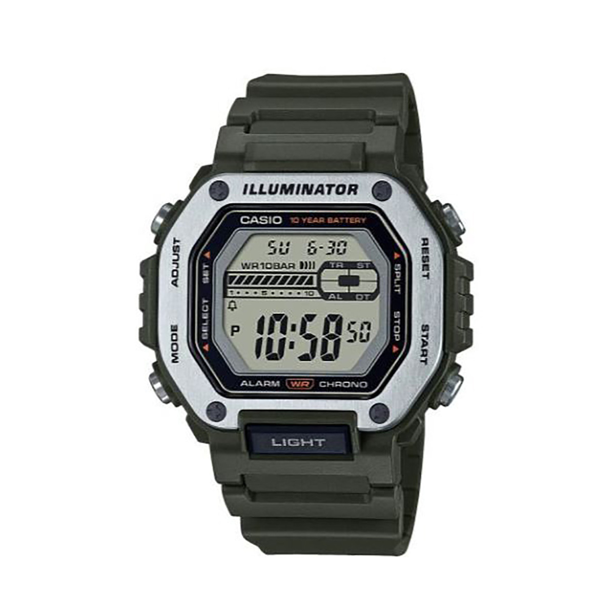 Casio Orologio uomo multifunzione Casio Collection MWD-110H-3AVEF