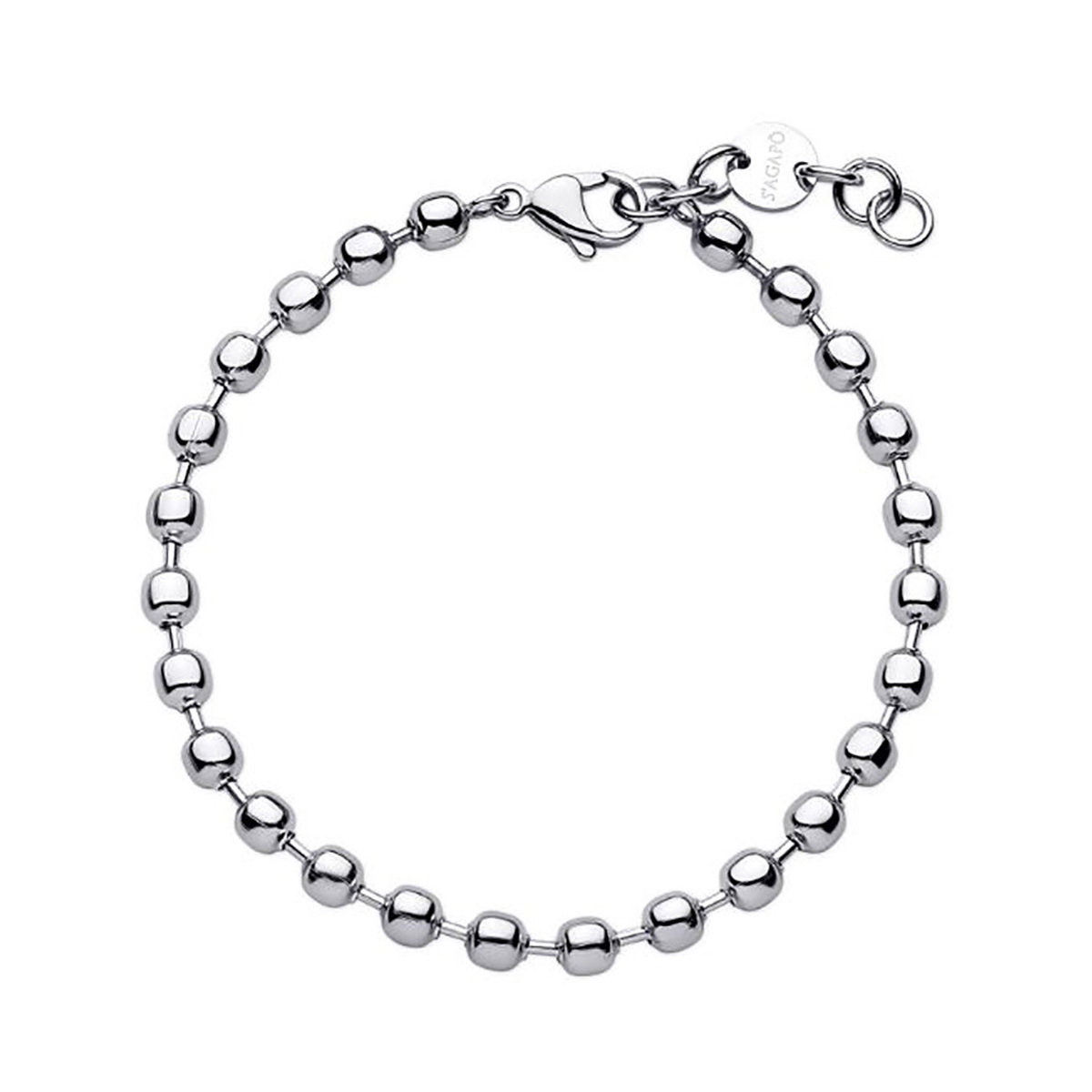 S'agapò Bracciale donna palline in acciaio S'agapò Ripple  SRP61