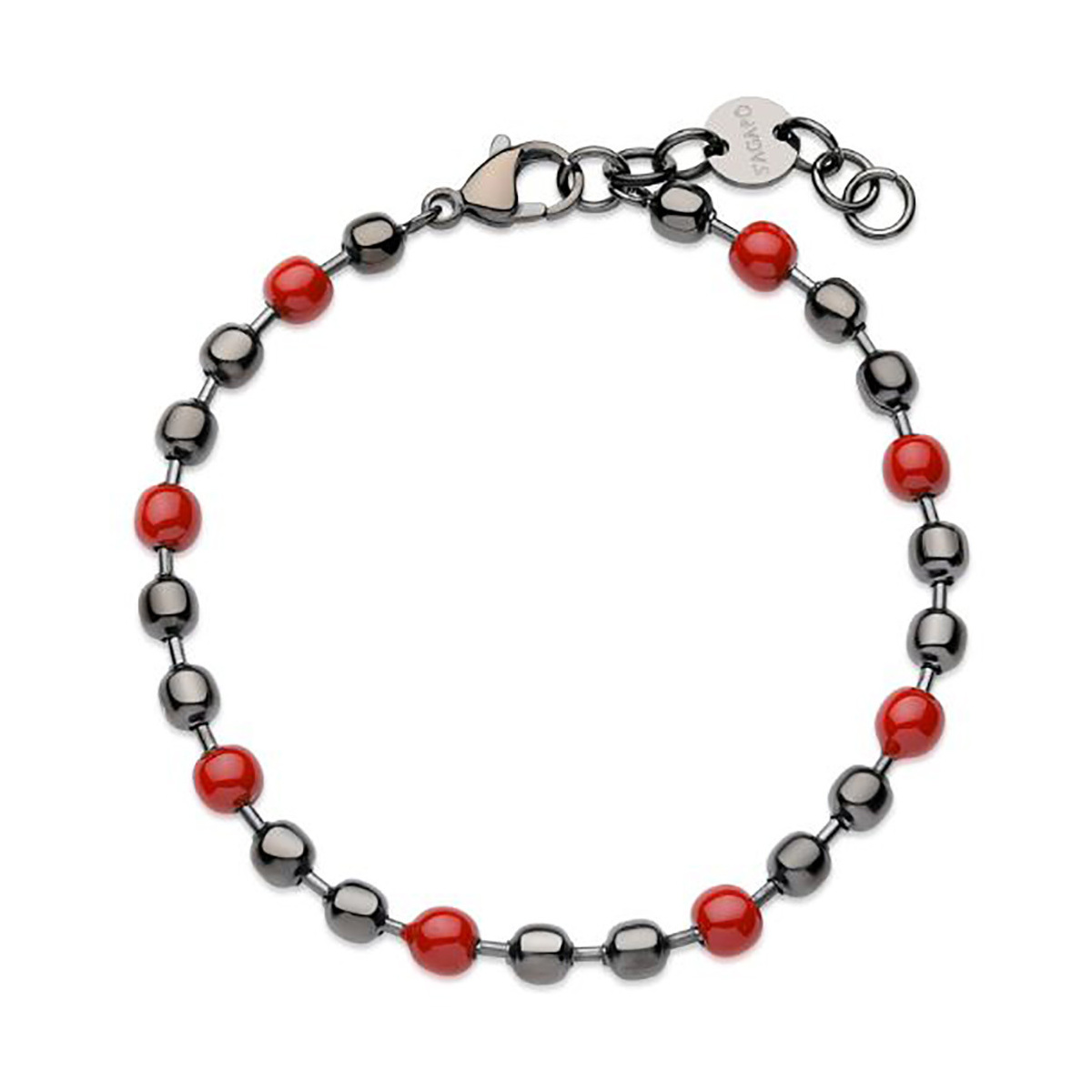 S'agapò Bracciale donna pallina acciaio S'agapò Ripple SRP69