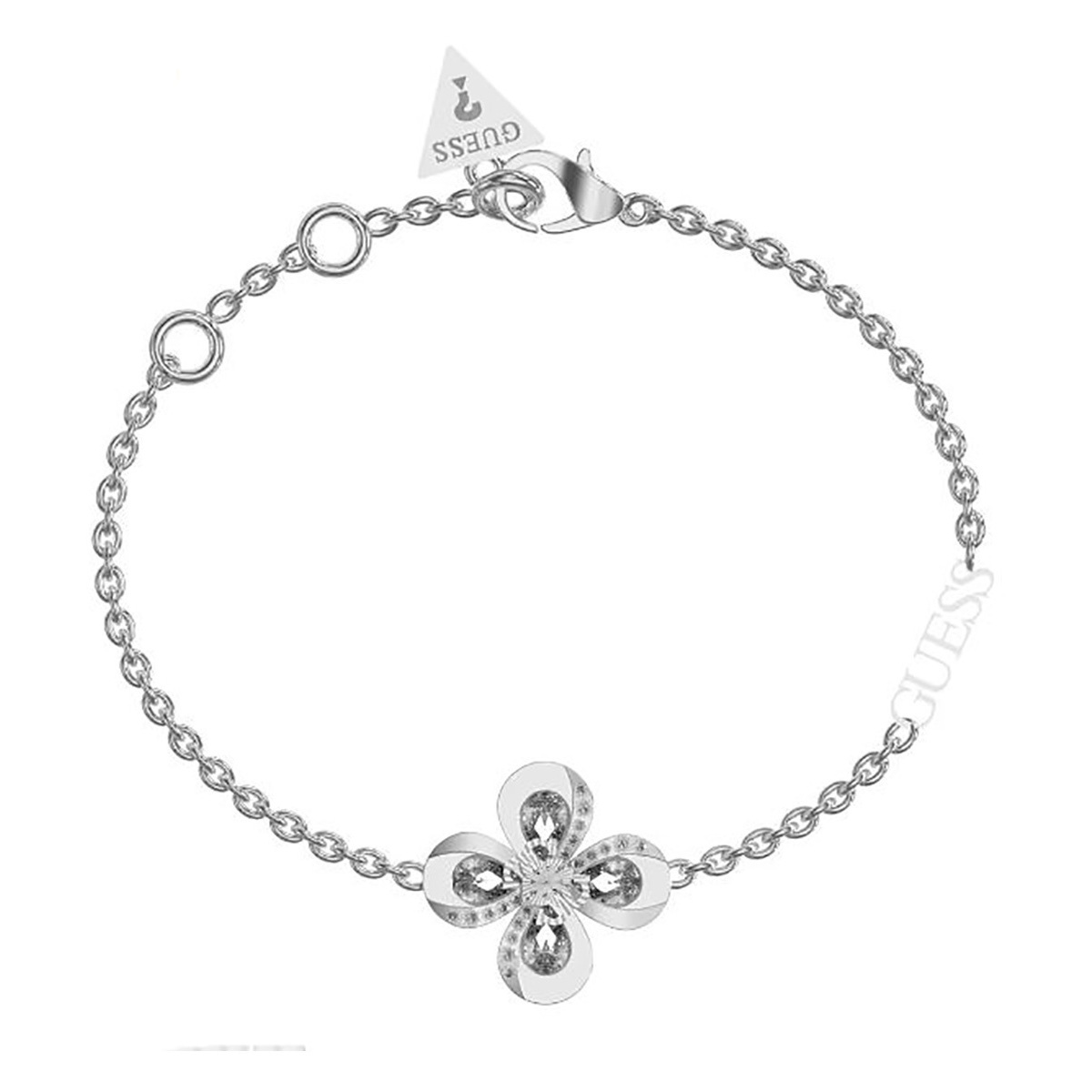 Guess Bracciale donna con fiore Guess Amazing Blossom JUBB03058JWRH