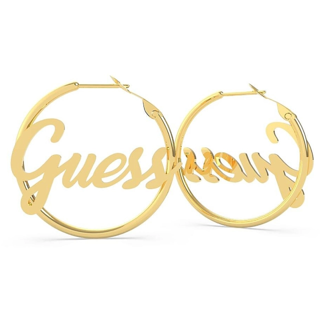 Guess Orecchini a cerchio Guess in acciaio JUBE70/131JW