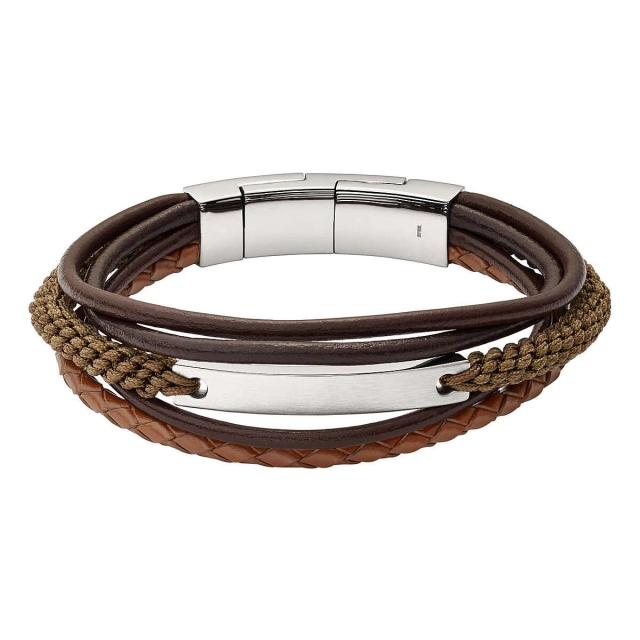 Fossil Bracciale uomo gioielli Fossil Vintage Casual JF02703040