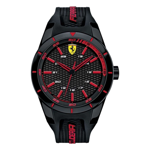 Scuderia Ferrari Orologio solo tempo uomo Scuderia Ferrari Red FER0830245