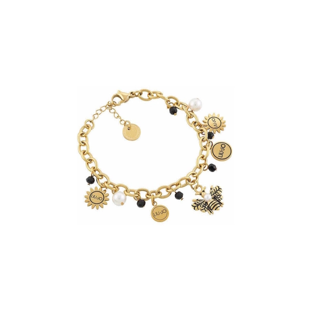 Liu-jo Bracciale in acciaio316L con charms LJ1629