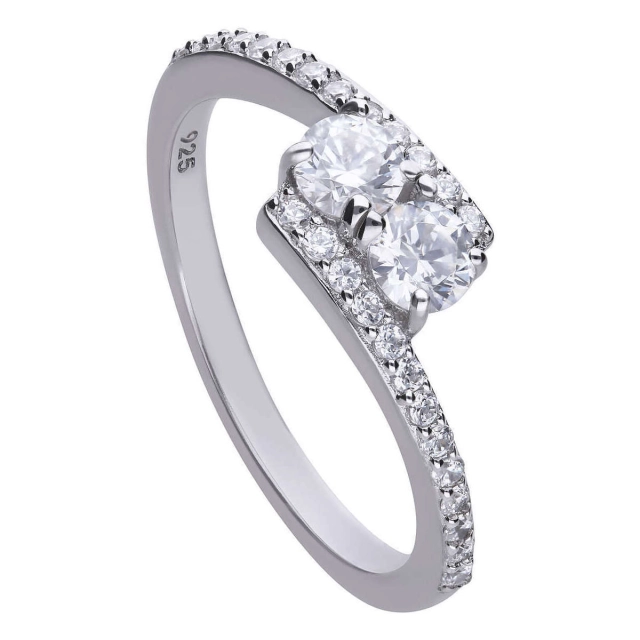 Diamonfire Anello donna gioielli Diamonfire Classic 61/2045/1/082/165