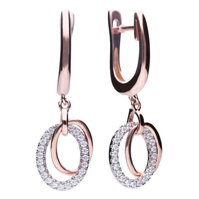 Diamonfire Orecchini donna gioielli Diamonfire Two-Tone 62/1859/1/082