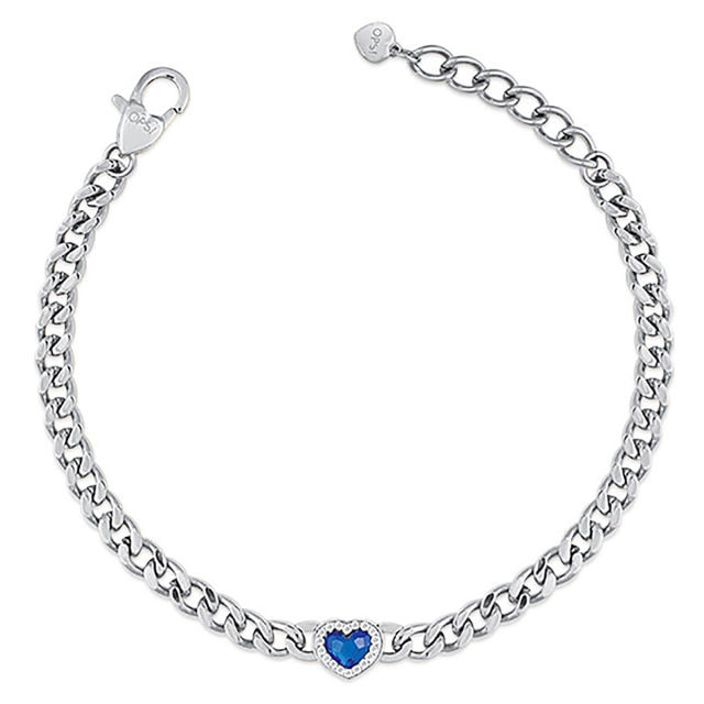 Ops Bracciale Ops in acciaio silver OPSBR-762