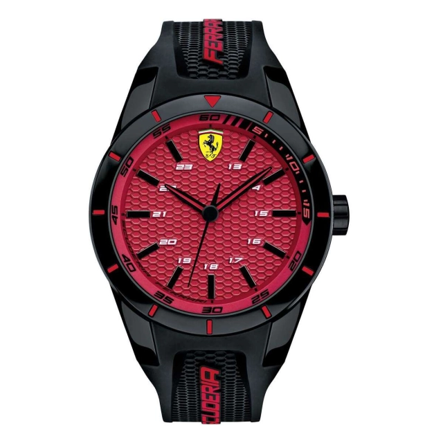 Scuderia Ferrari Orologio solo tempo uomo Scuderia Ferrari Red FER0830248