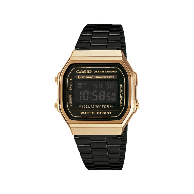 Casio Orologio solo tempo unisex Casio A168WEGB-1BEF