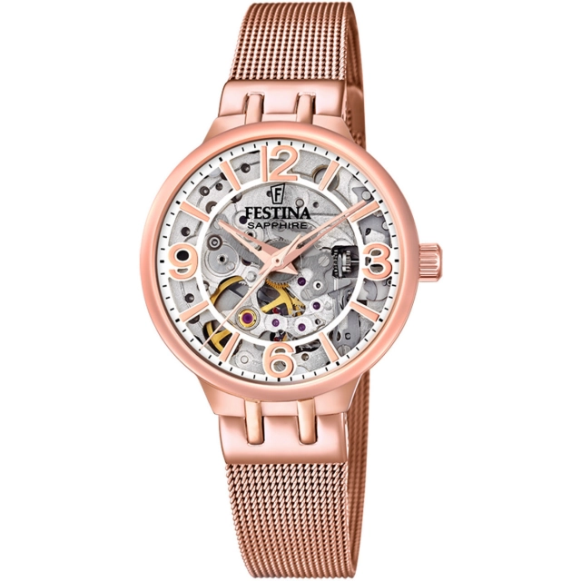 Festina Orologio scheletrato Festina in acciaio316L  F20581/2