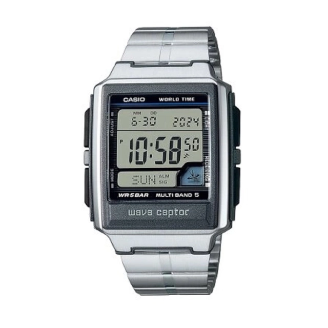 Casio Orologio Casio digitale in acciaio e resina  WV-59RD-1AEF