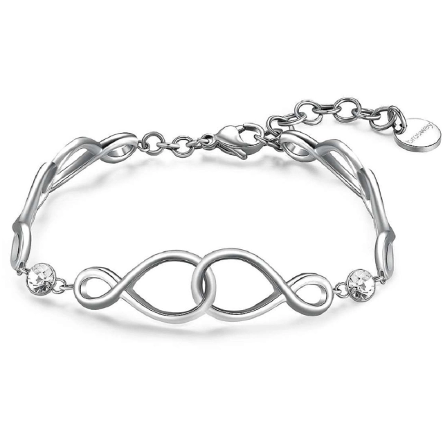 Brosway Bracciale infinito Brosway in acciaio BBN25