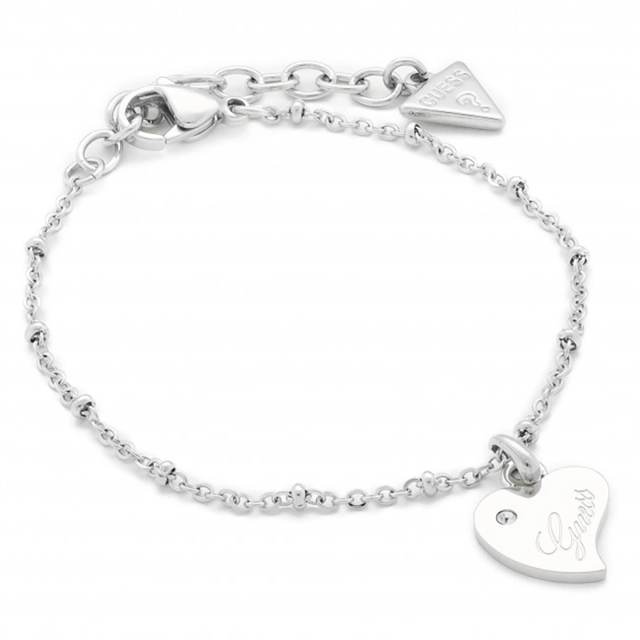 Guess Bracciale cuore Guess in acciaio JUBB79/009JW