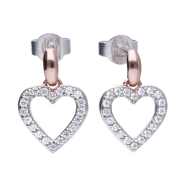 Diamonfire Orecchini donna gioielli Diamonfire Two-Tone 62/1825/1/082