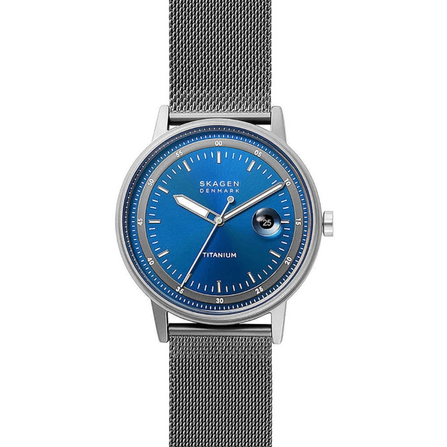 Skagen Orologio Skagen solo tempo in acciaio SKW6754