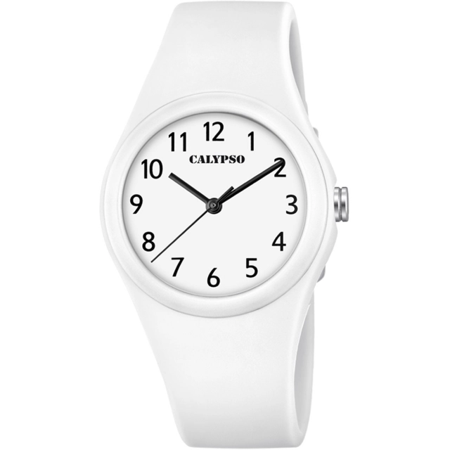 Calypso Orologio analogico Calypso in silicone bianco  K5789/A