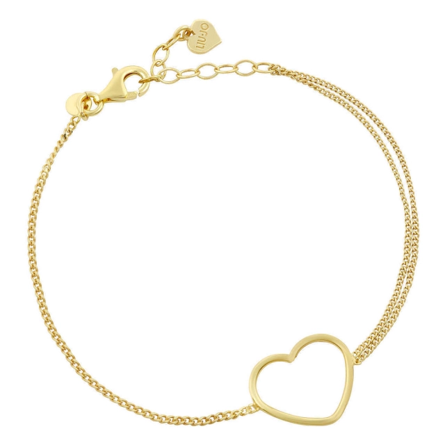 Liu-jo Bracciale Liu Jo in argento925 gold con cuore ALJ239