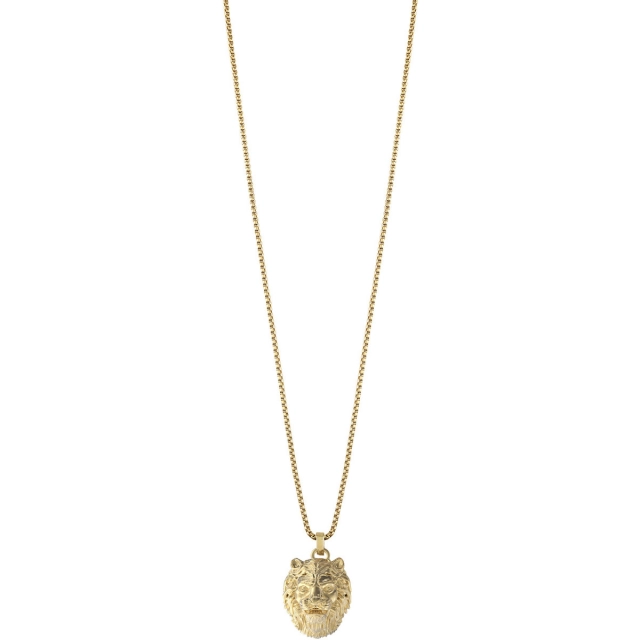 Guess Collana Guess Lion King in acciaio gold JUMN01387JWYGT/U