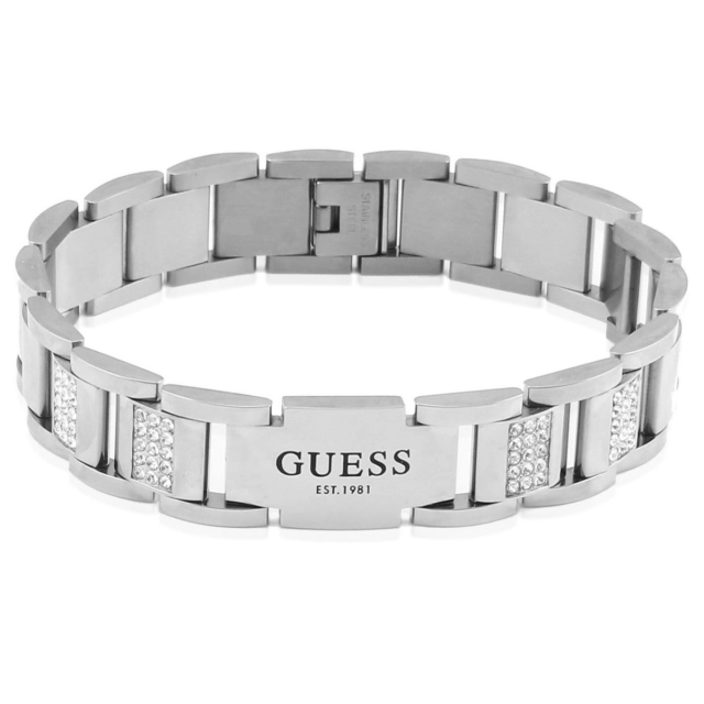 Guess Bracciale Guess Frontiers in acciaio silver JUMB01341JWSTT/U