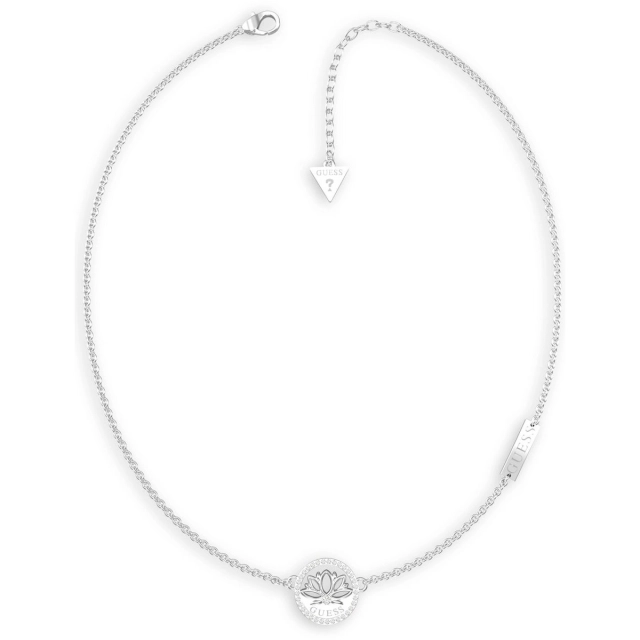 Guess Collana Guess Lotus in acciaio silver JUBN01340JWRHT/U