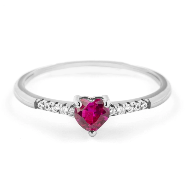 Feeling Anello Feeling in argento925 con cuore RI002356-18