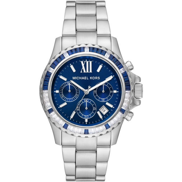 Michael Kors Orologio Michael Kors in acciaio silver e blu MK7237