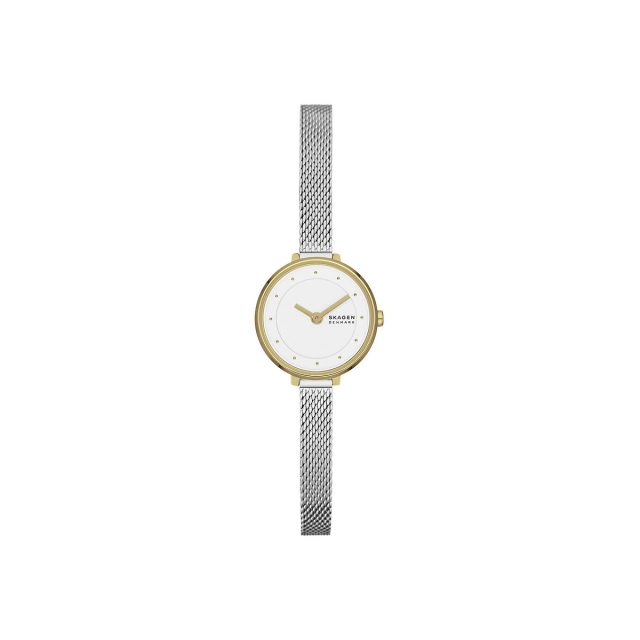 Skagen Orologio Skagen in acciaio silver e gold SKW3042