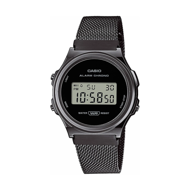 Casio Orologio digitale Casio Collection in maglia mesh  A171WEMB-1AEF