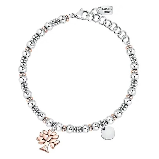 La Petite Story Bracciale con charms La Petite Story Family LPS05ASF67