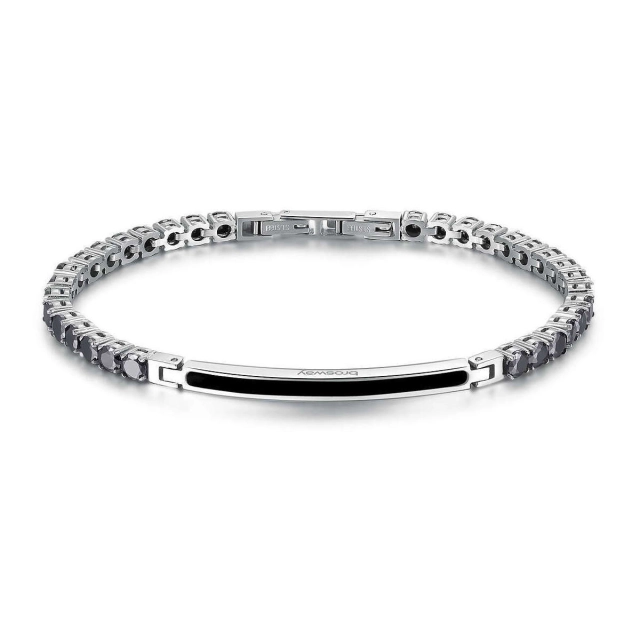 Brosway Bracciale Tennis Uomo Di Brosway Con Zirconi BVD15