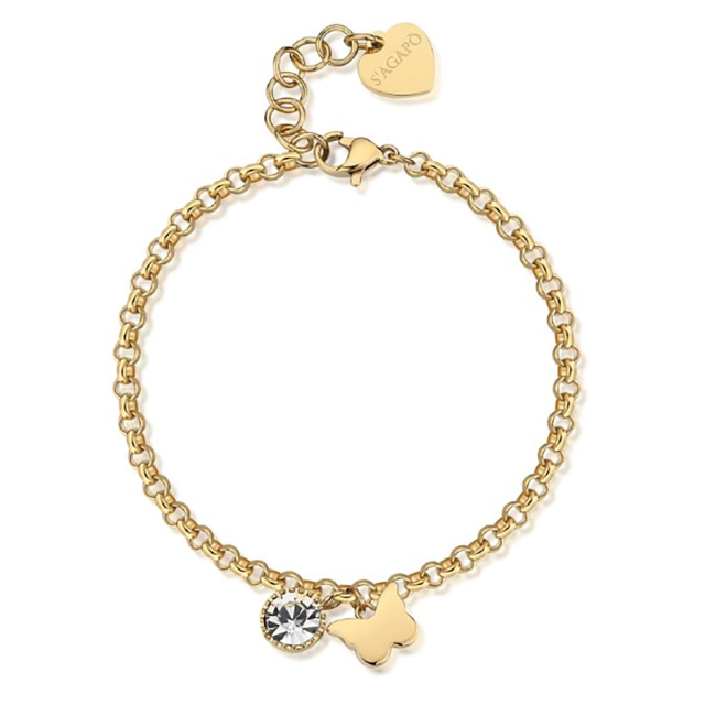 S'agapò Bracciale catena forzatina Sagapo Lucky Light SKT30