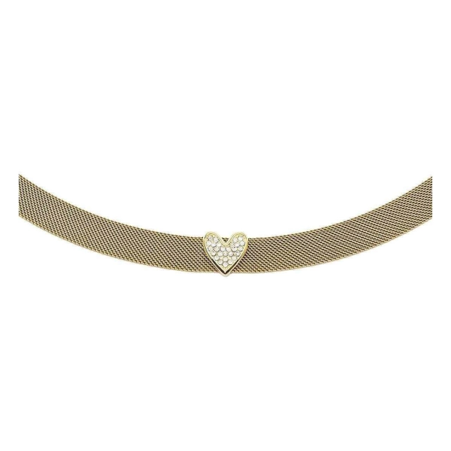 Liu-jo Collana choker Liu Jo in acciaio gold con cuore LJ1867