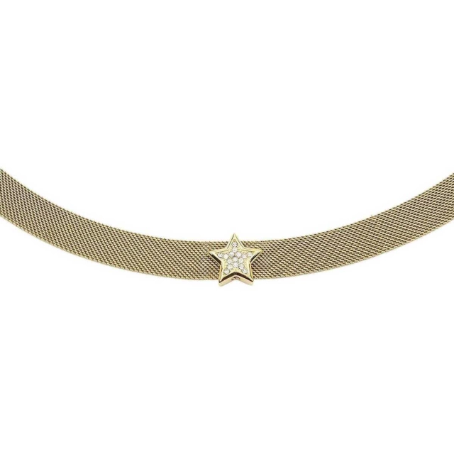 Liu-jo Collana choker Liu Jo in acciaio gold con stella LJ1871