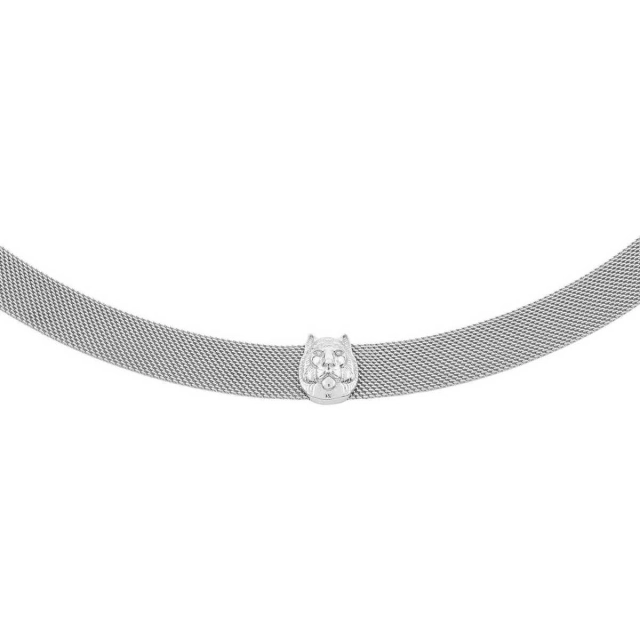 Liu-jo Collana choker Liu Jo in acciaio silver con leone LJ1873