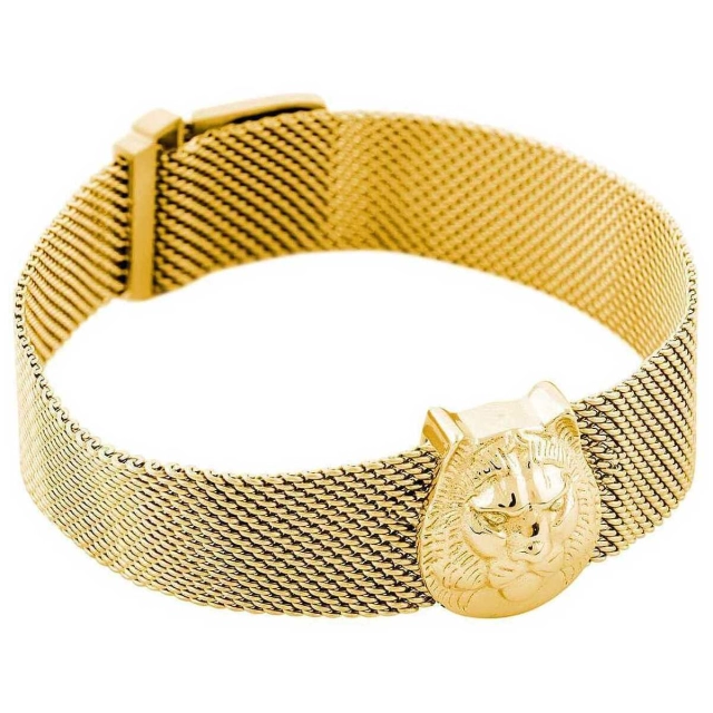 Liu-jo Bracciale Liu Jo in acciaio gold con leone LJ1876