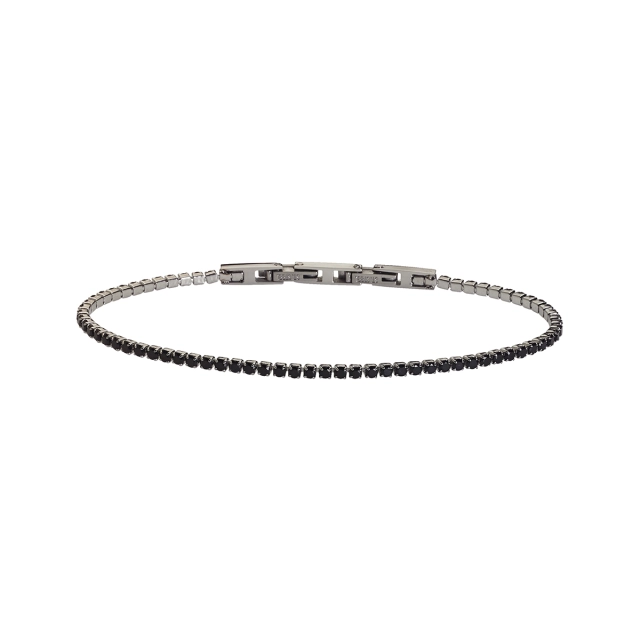 Sognami Bracciale in acc. e spin. neri SUBR018