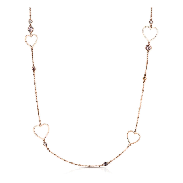 Brosway Collana Da Donna Con Cuore In Acciaio Di Brosway Collezione Sight BGH04