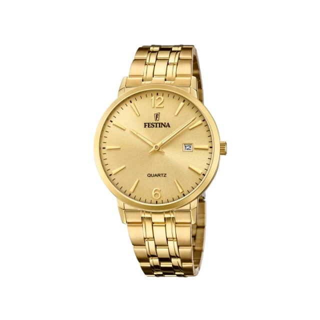 Festina Orologio analogico in acciaio gold  F20513/3